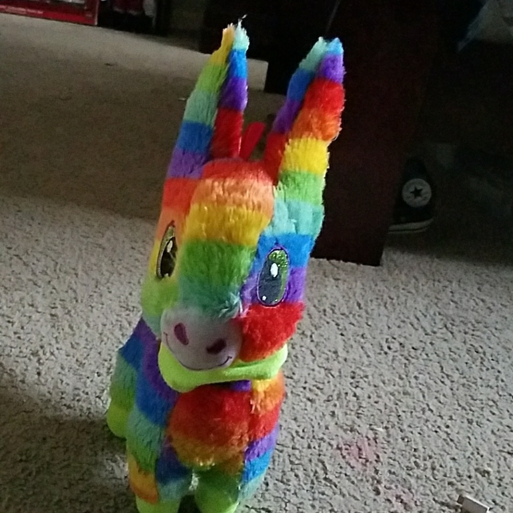 Rainbow llama